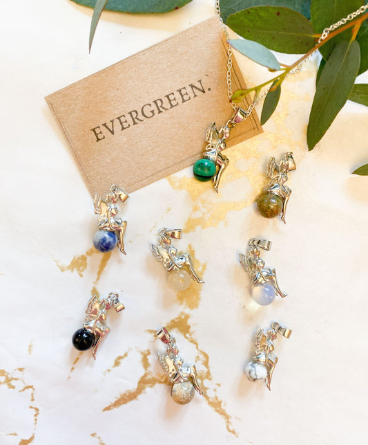 Crystal Fairy Pendant - Wide Variety Available