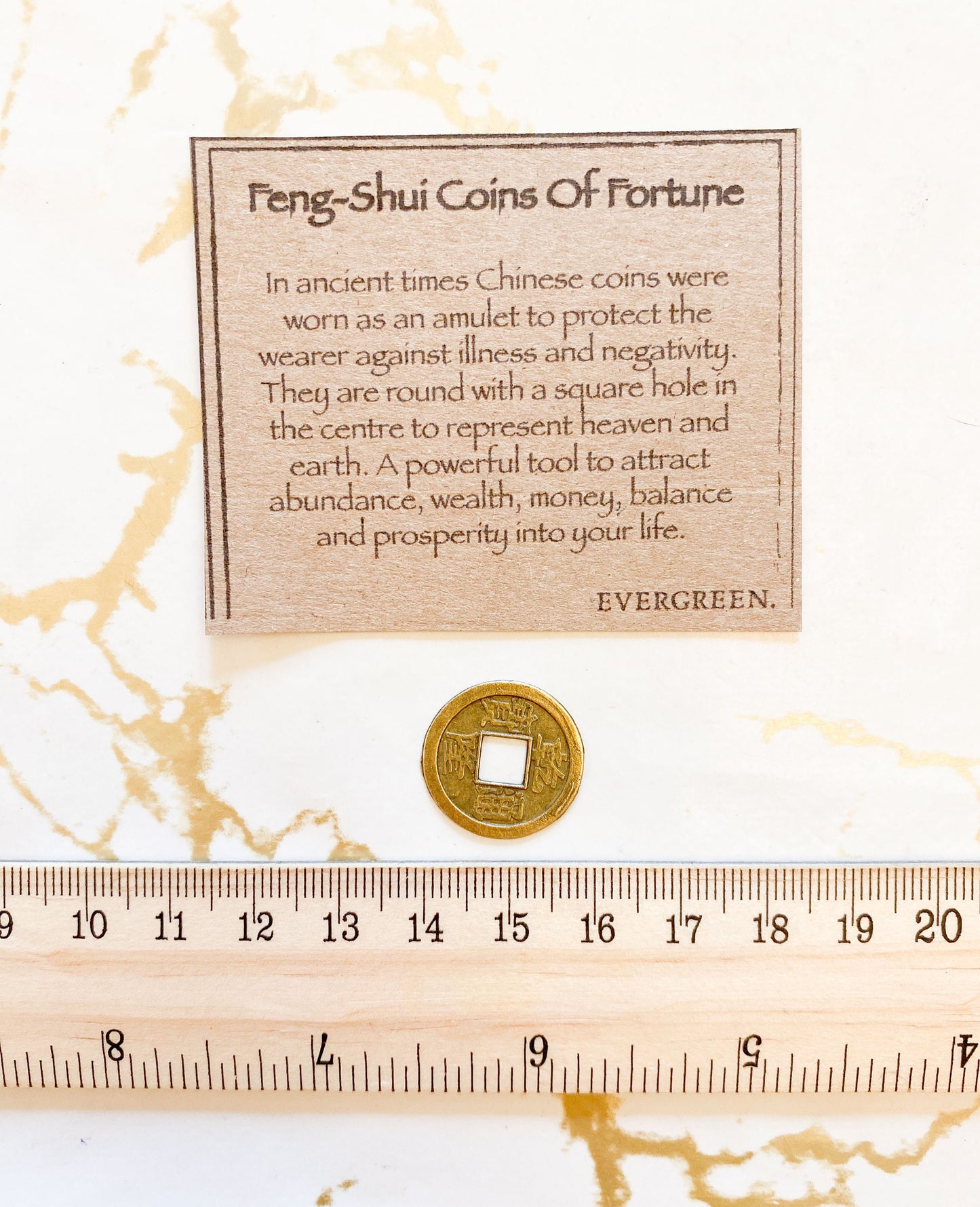 Feng Shui Coin Of Fortune - Protection, Abundance & Wealth