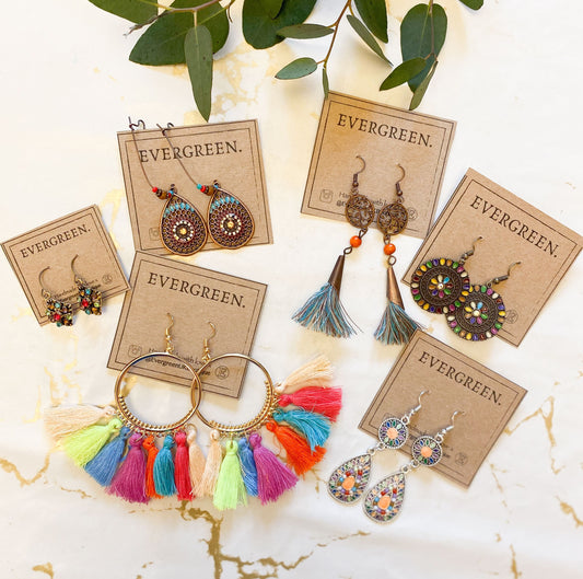 Boho Hoop / Dangle Earrings - Wide Variety Available!