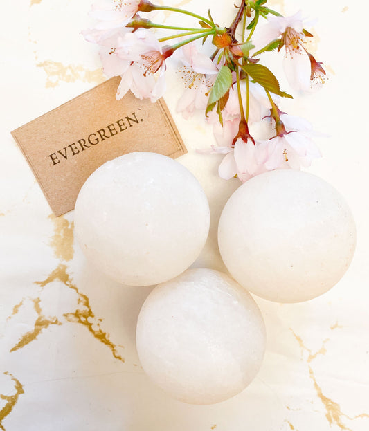 Natural White Salt Deodorant Ball 45mm