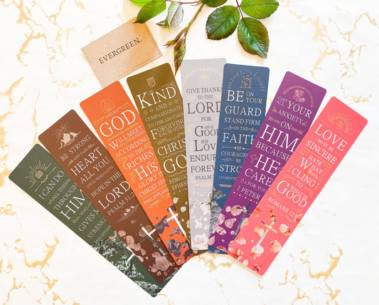 Bible Quote Bookmarks - Wide Variety Available