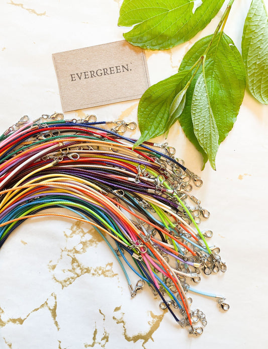 Cord Necklace Chain - Wide Variety Of Colours Available!