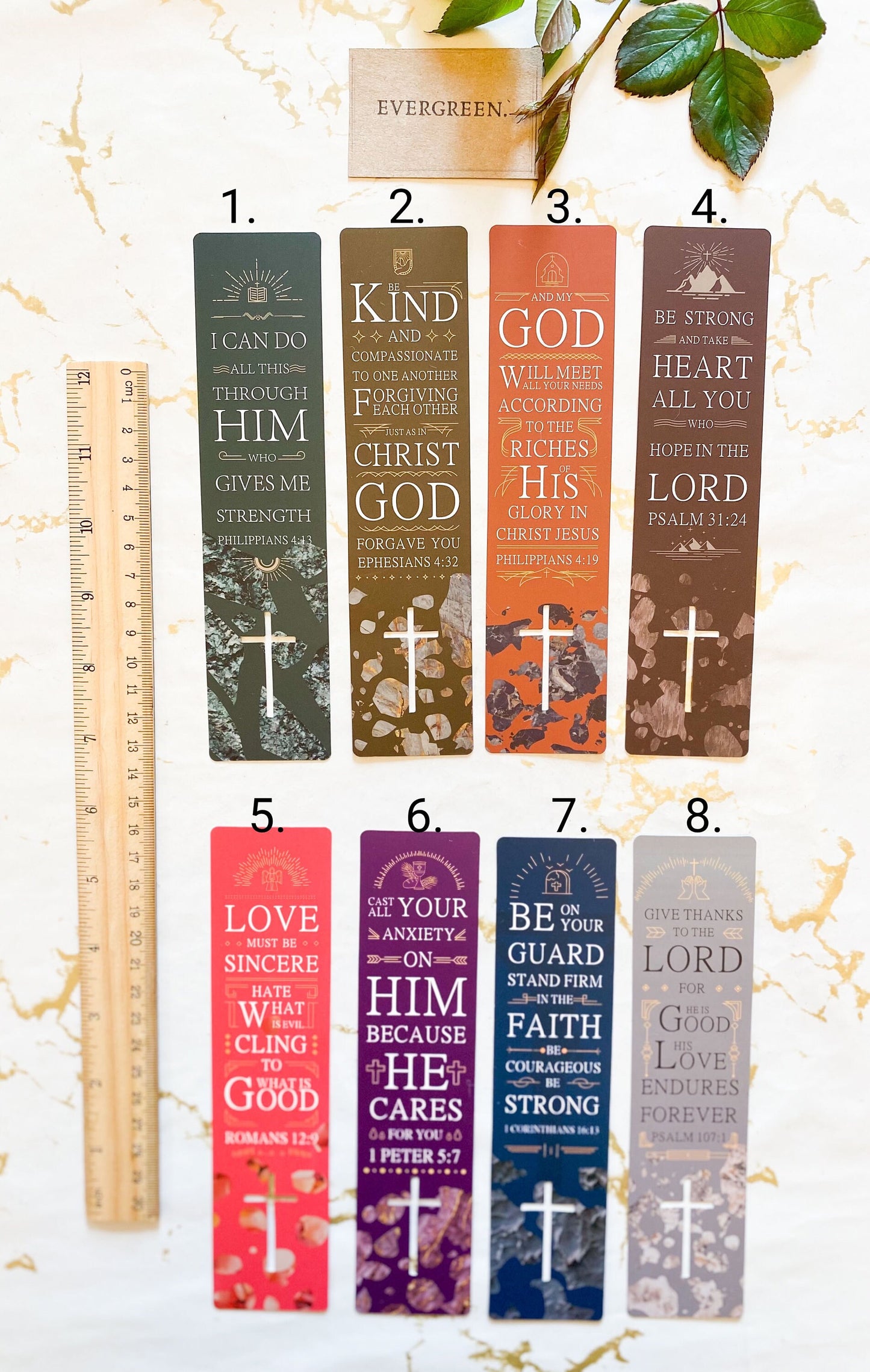 Bible Quote Bookmarks - Wide Variety Available