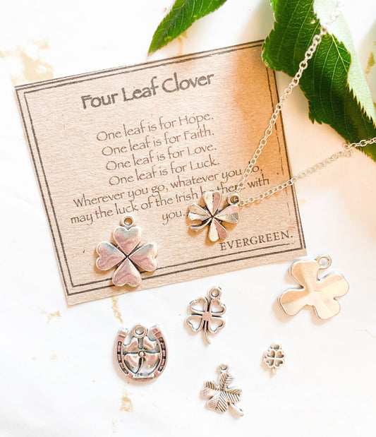 Four Leaf Clover Pendant - Wide Variety Available!
