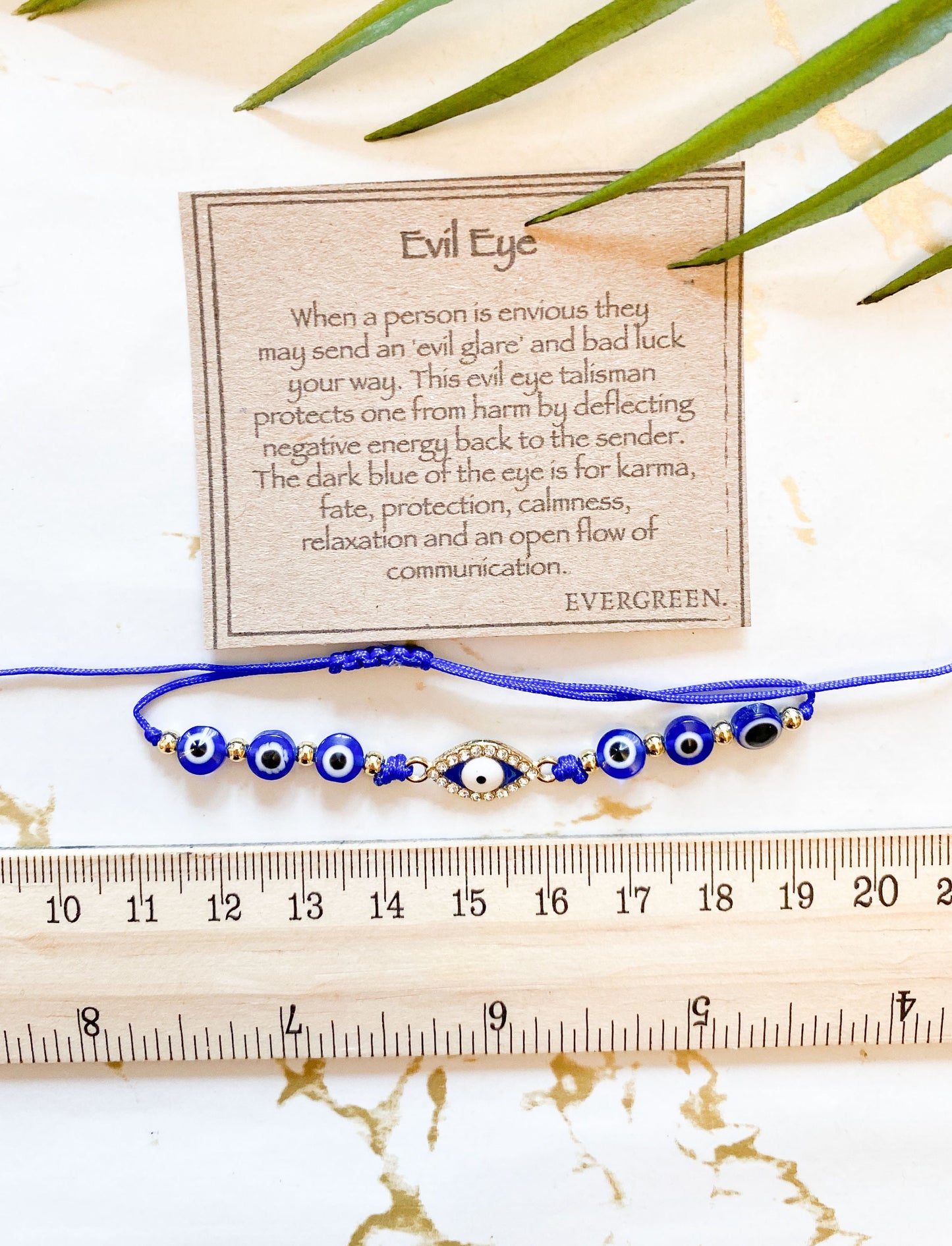 Evil Eye Adjustable Friendship Bracelet - Variety Of Colours Available!