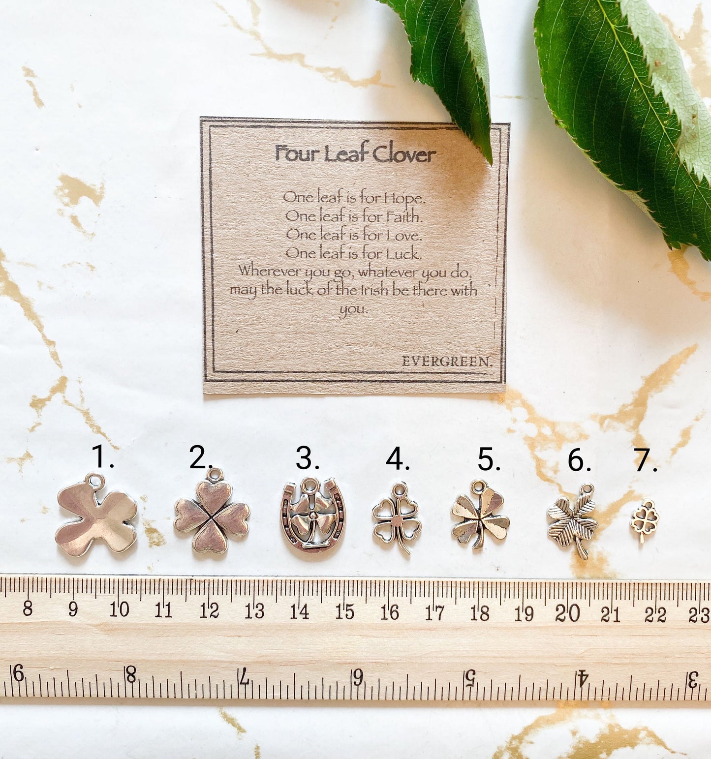 Four Leaf Clover Pendant - Wide Variety Available!