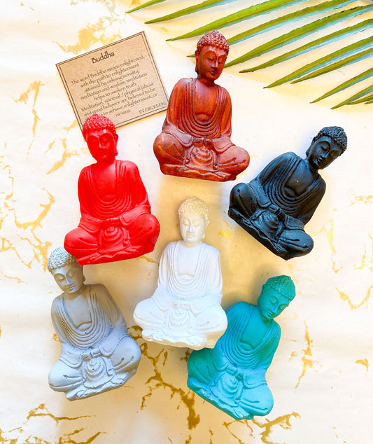 Matte Colour Buddha Statue / Figurine - Wide Variety Available!