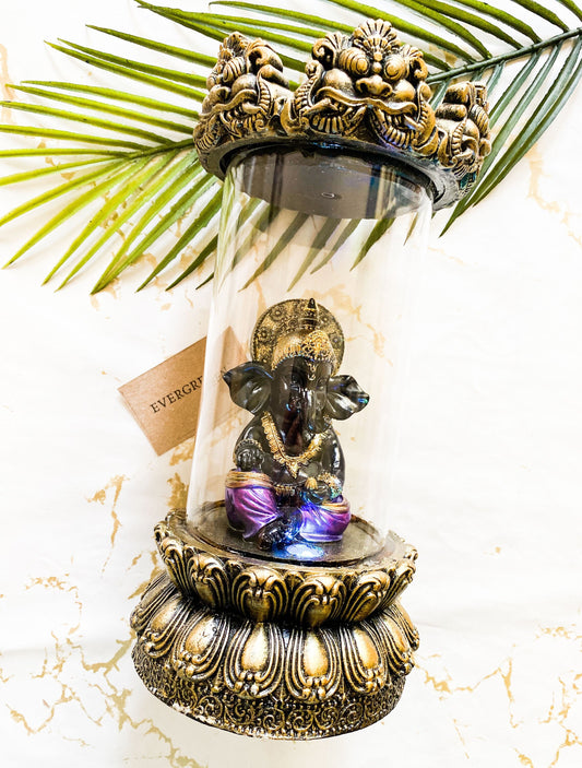 Lord Ganesh Colour Changing Backflow Incense Burner