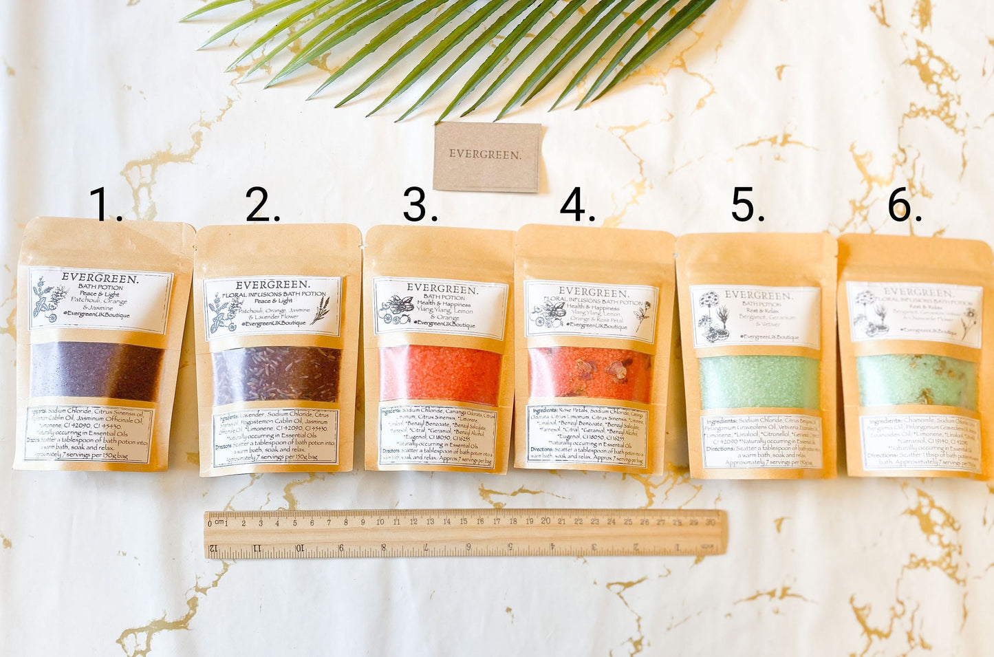 Floral Infusions Hand Mixed Bath Potion / Spa /Soak / Salts
