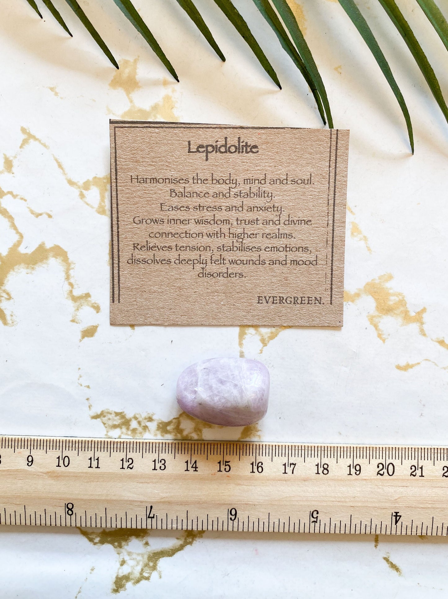 Lepidolite Crystal Tumbled Stone - Harmony, Balance & Stability