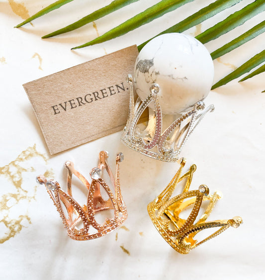Crown Crystal Ball Stand - Wide Variety Available!