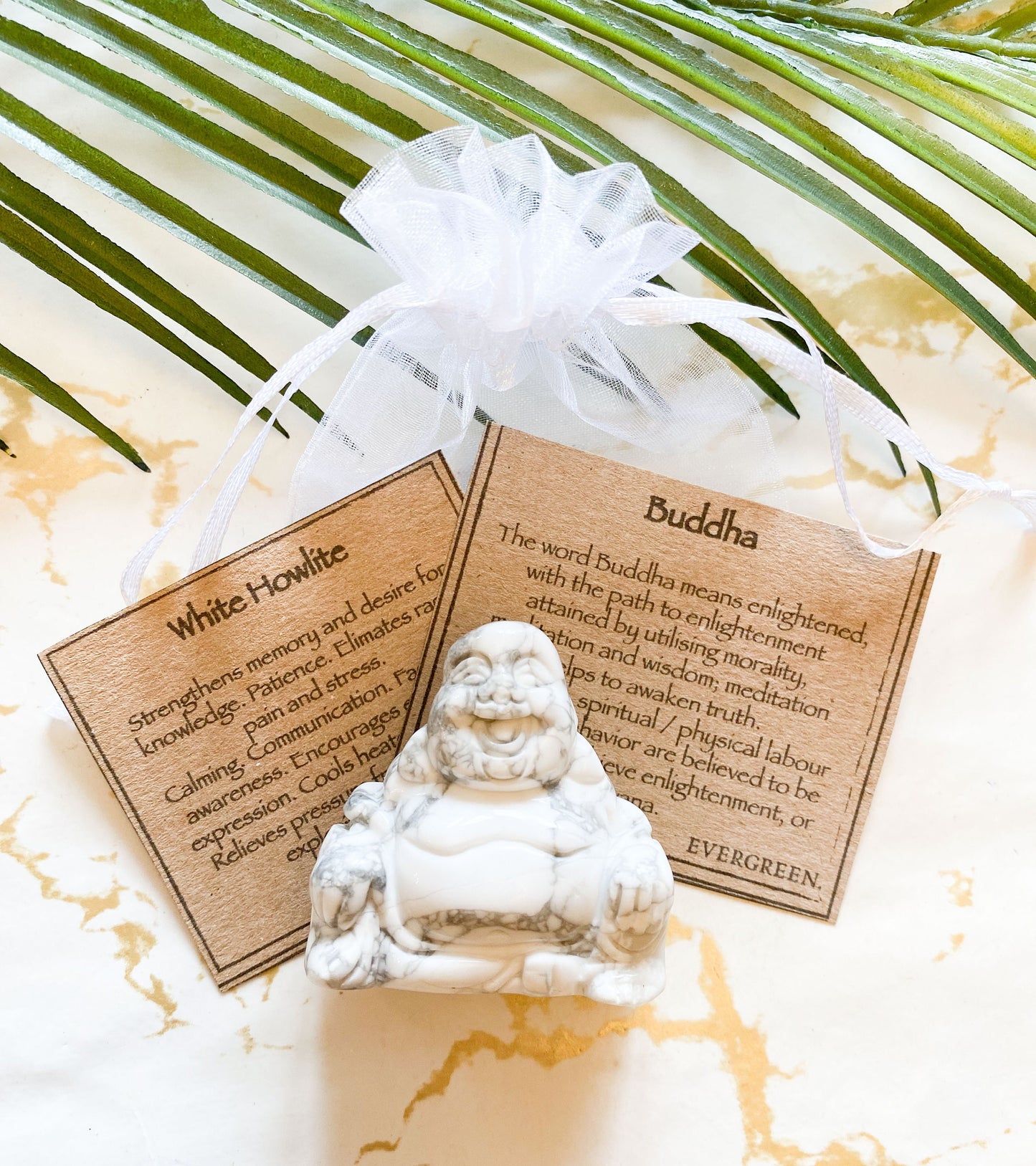 Crystal Buddha Carving - Enlightenment, Truth & Wisdom