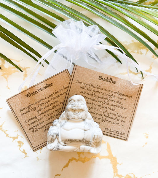 Crystal Buddha Carving - Enlightenment, Truth & Wisdom