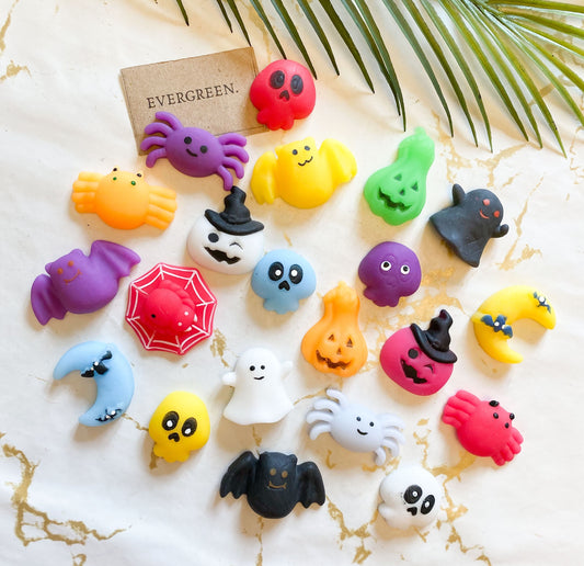 Halloween / Monster / Skeleton / Ghost / Spider / Skull Spooky Squishy Toy - Wide Variety Available!