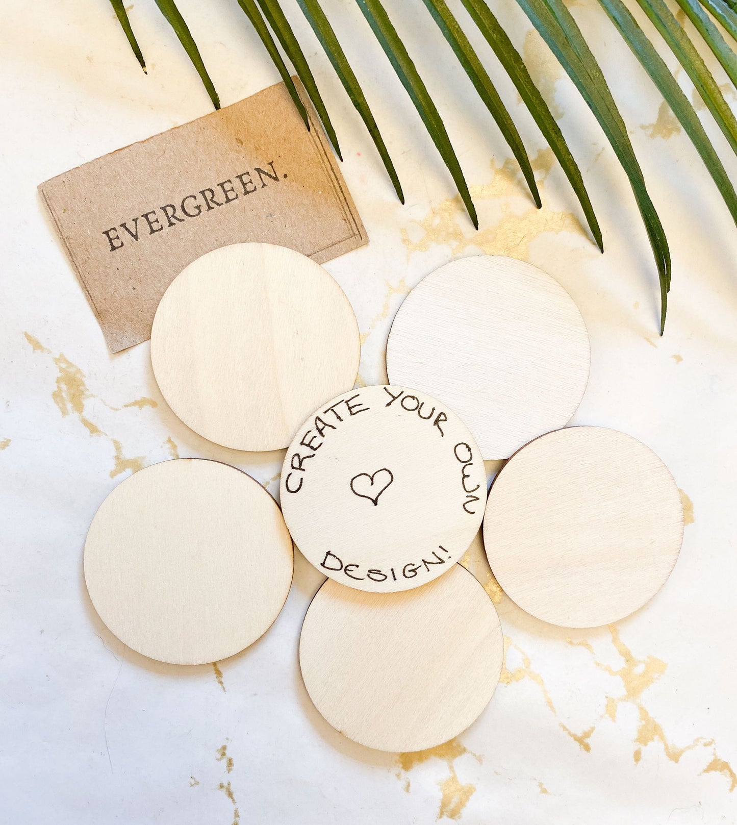 Wooden Disc - Decorate Your Own!