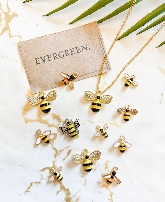 Bee Pendant / Charm - Wide Variety Available!