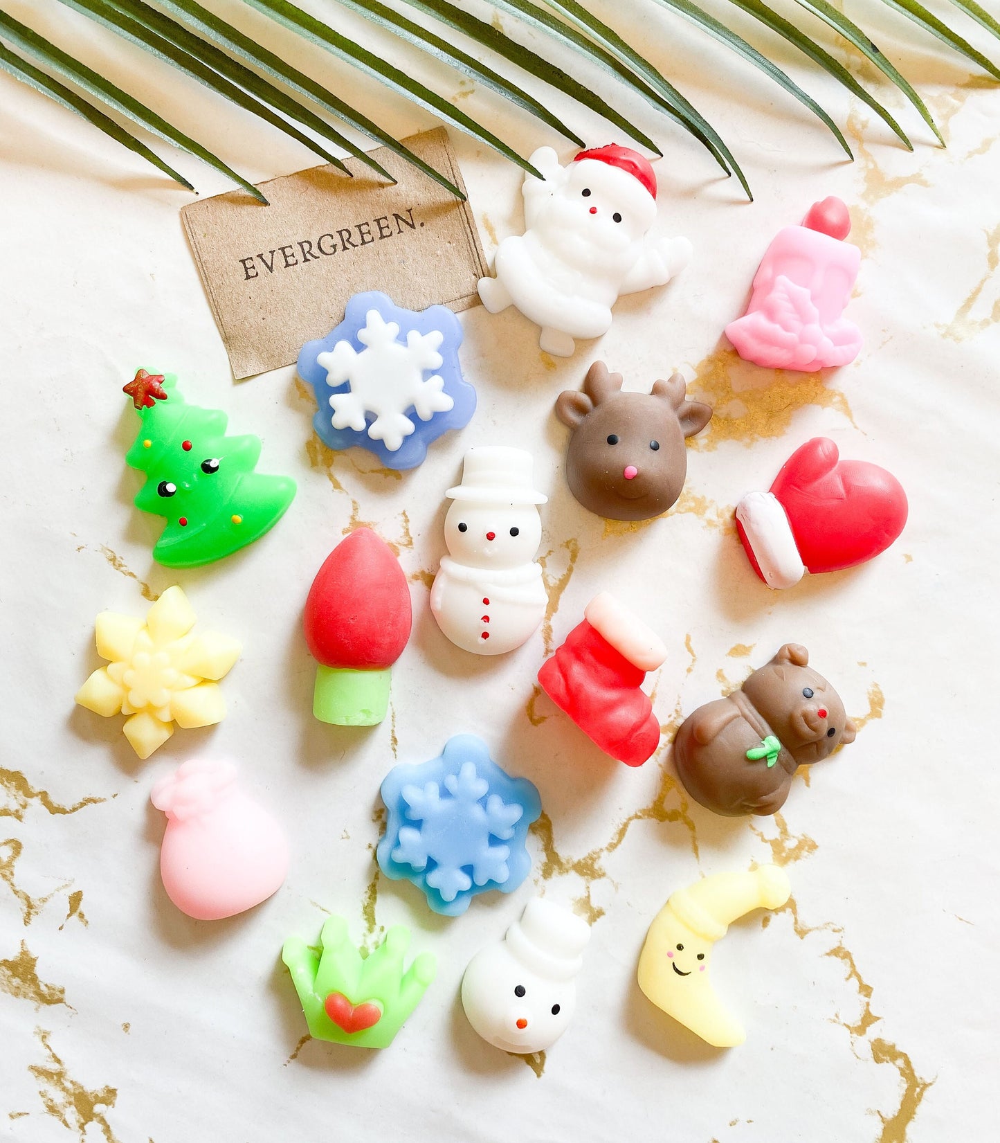 Christmas Squishy Stress Reliever Toys - Wide Variety Available!