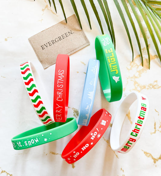 Christmas Stretchy Wristband - Wide Variety Available!