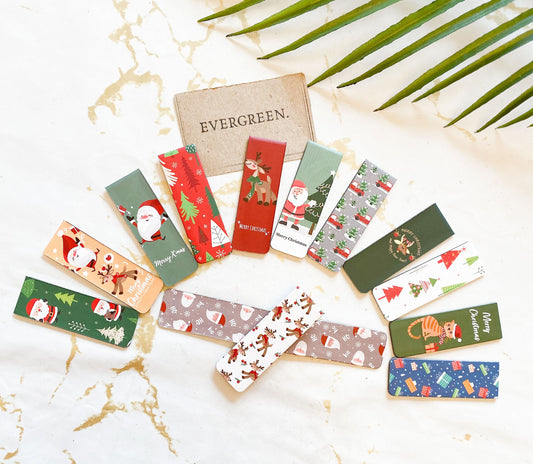 Christmas / Festive Magnetic Bookmark - Wide Variety Available!