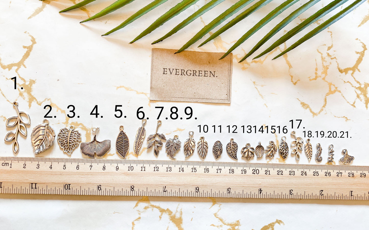 Nature Pendant - Leaf, Feather, Floral
