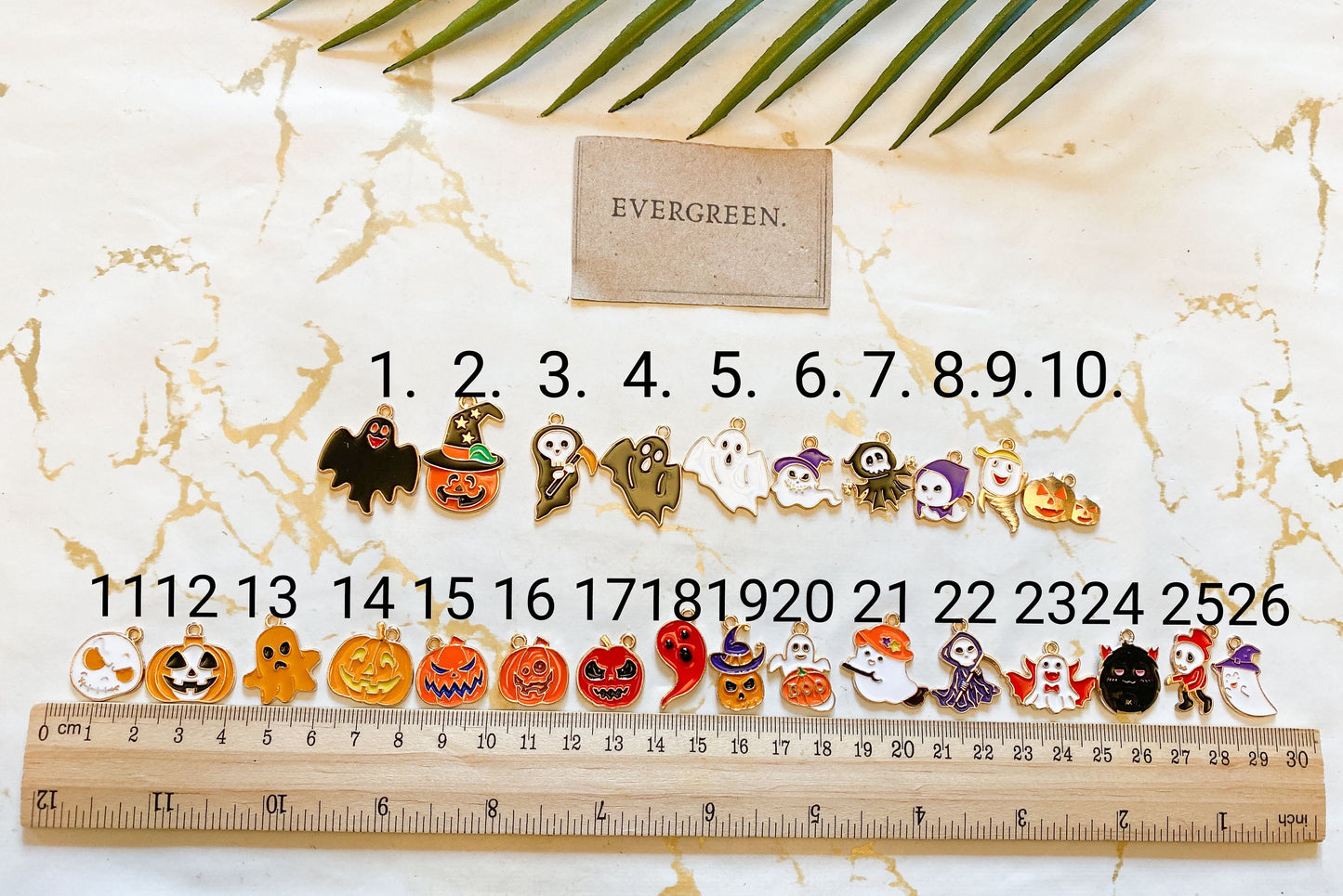 Halloween Pendant / Charm - Ghost, Ghoul, Devil, Frim Reaper, Pumpkin, Evil, Spirit, Witch, Trick or Treat