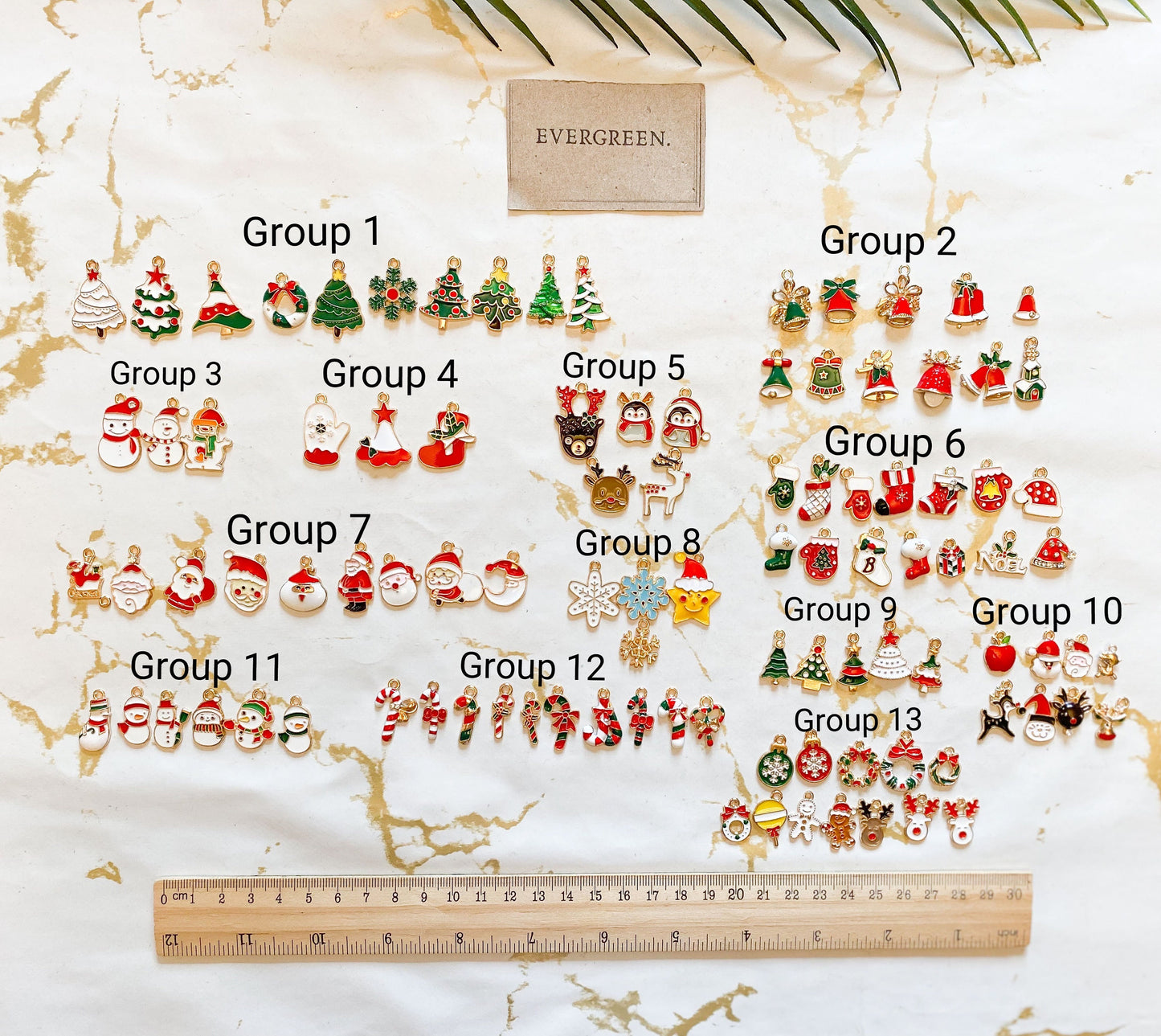 Christams / Festive Pendant / Charm - Santa, Father Christmas, Rudolph, Snowman, Candy Cane, Christmas Tree, Stocking, Bauble, Gingerbread