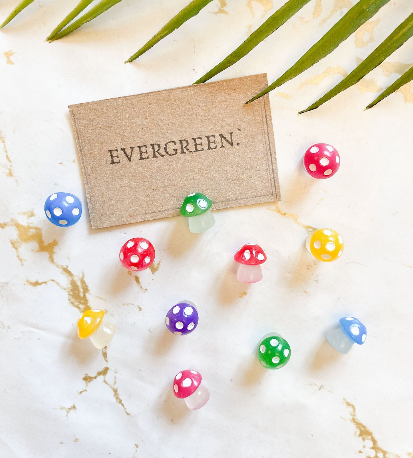 Glow In The Dark Mushroom - Fairy Garden / Plant Pots / Home