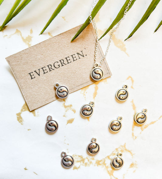 Yin Yang Pendant / Charm - Chain Options Available!