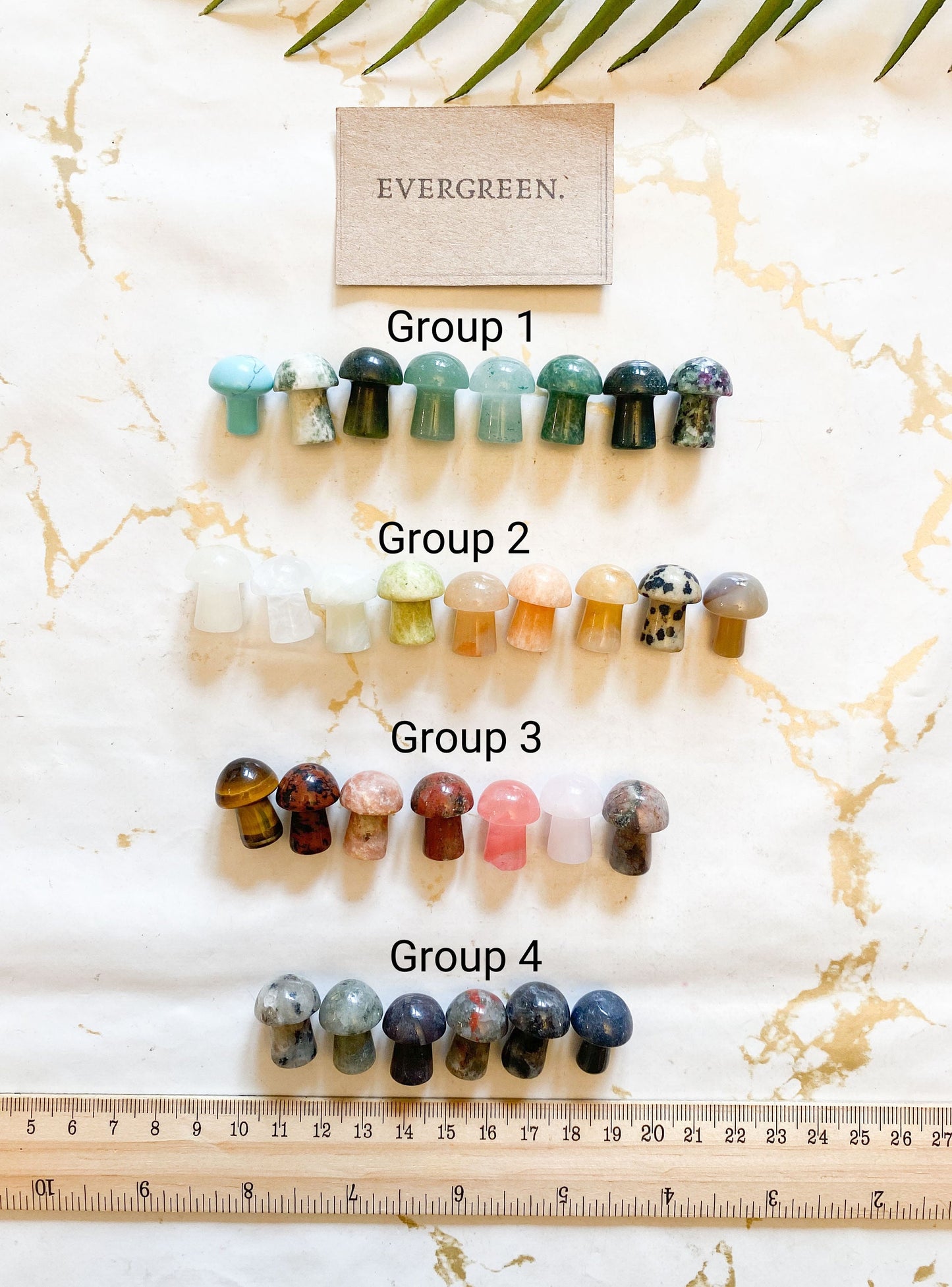 Crystal Mushroom - Good Luck, Good Fortune & Enlightenment