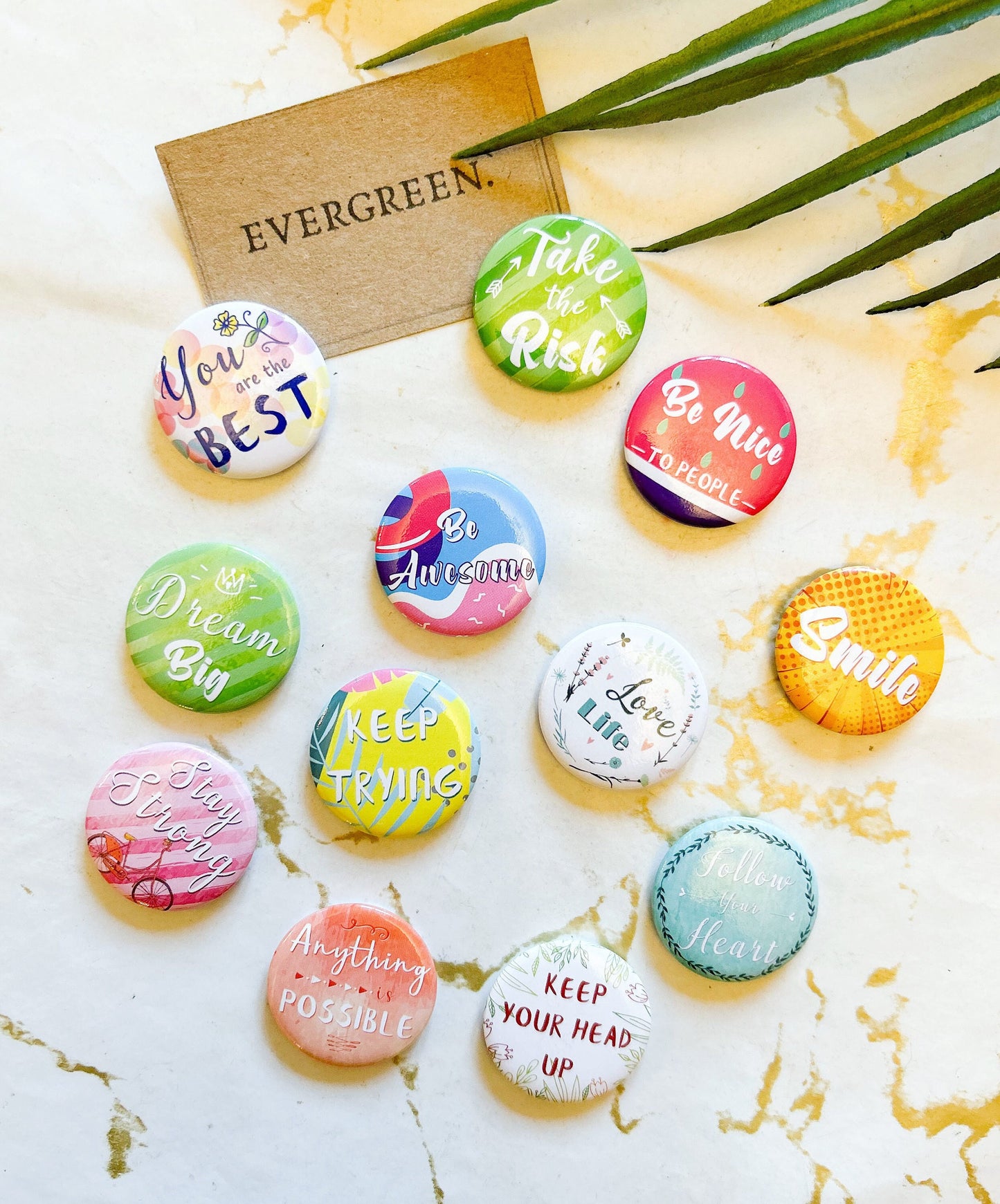 Inspirational / Motivational Magnet - Classroom, Friends, Best Friends, Self Love, Self Worth, Goals, Dreams, Happiness, Success
