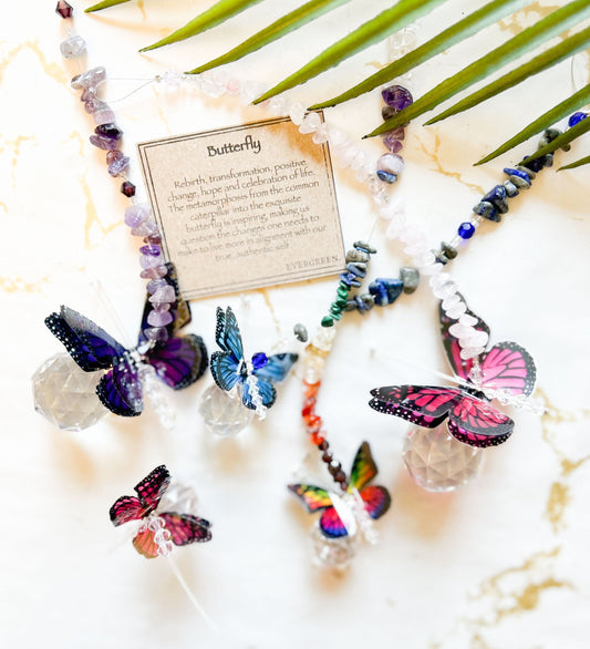Crystal Butterfly Sun Catcher - Wide Variety Available!