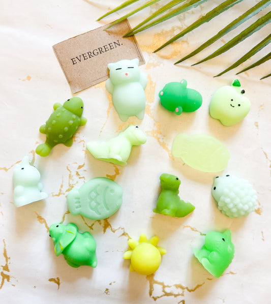 Green Stress Relief Toy Squishy Animal - Wide Variety Available!