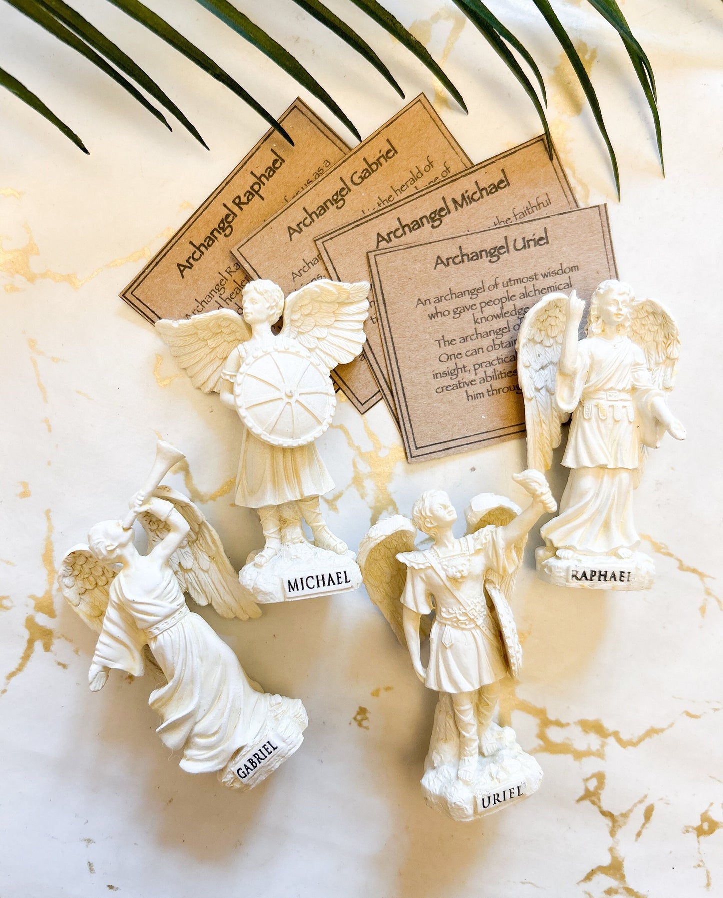 Archangel Figurine / Statue -  Gabriel, Michael, Uriel & Raphael