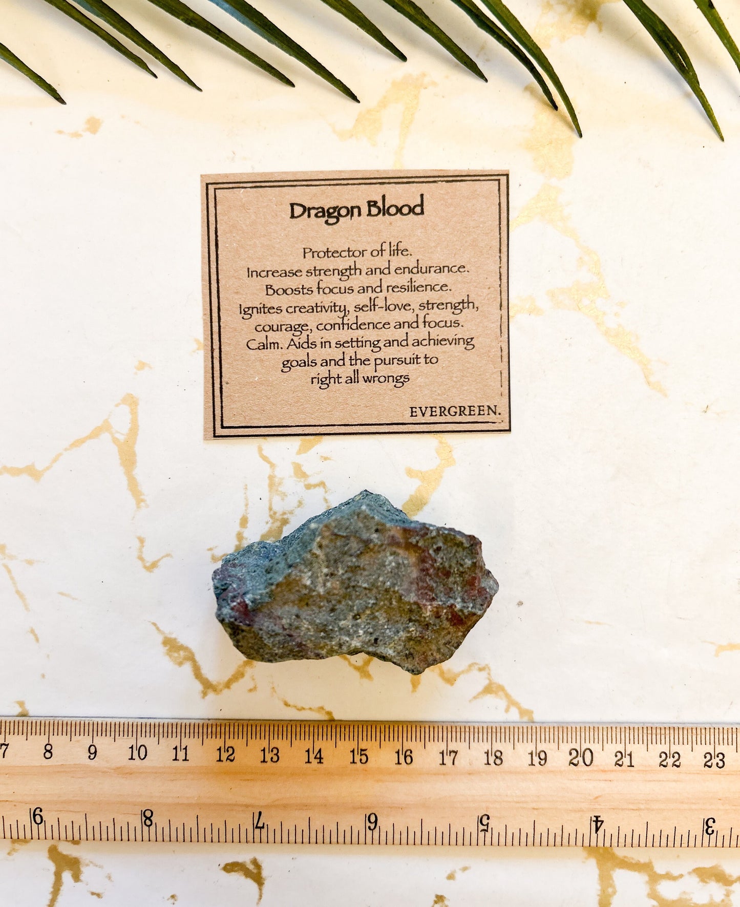 Dragon Blood Crystal - Strength, Endurance & Resilience