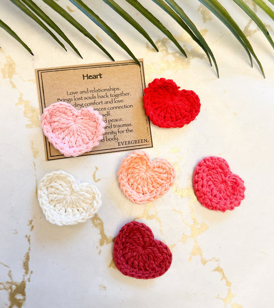 Handmade Crochet Heart - Wide Variety Available!