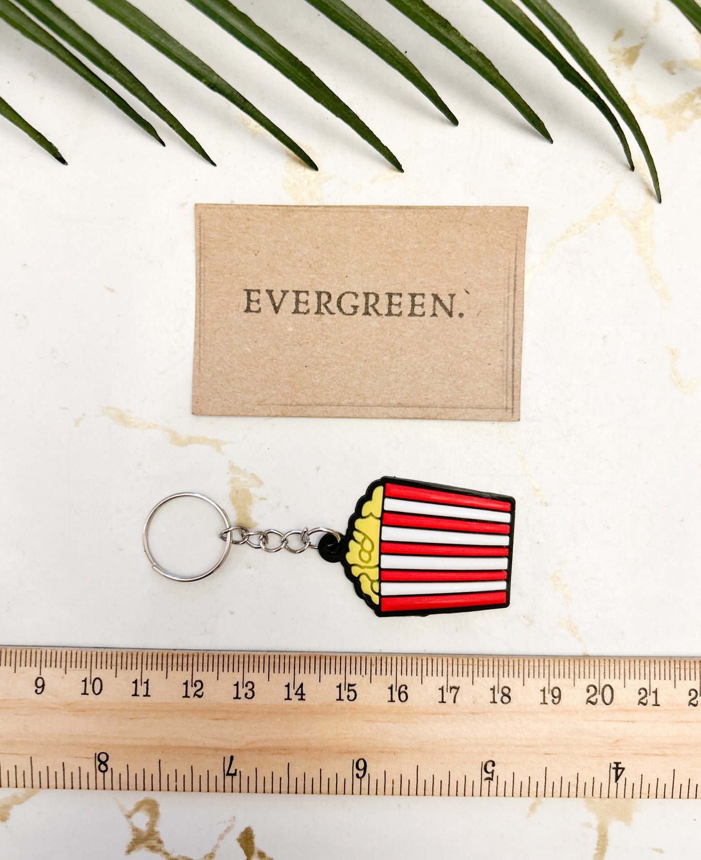 Popcorn / Movie / Cinema / Film /Snack Keychain