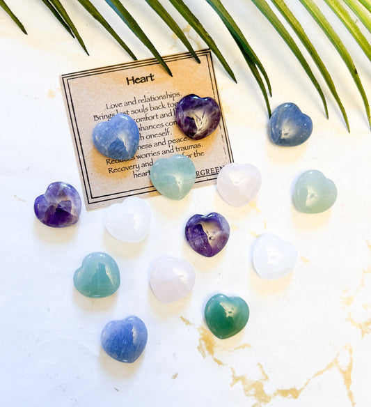 Crystal Heart 20mm - Comfort, Love & Connection