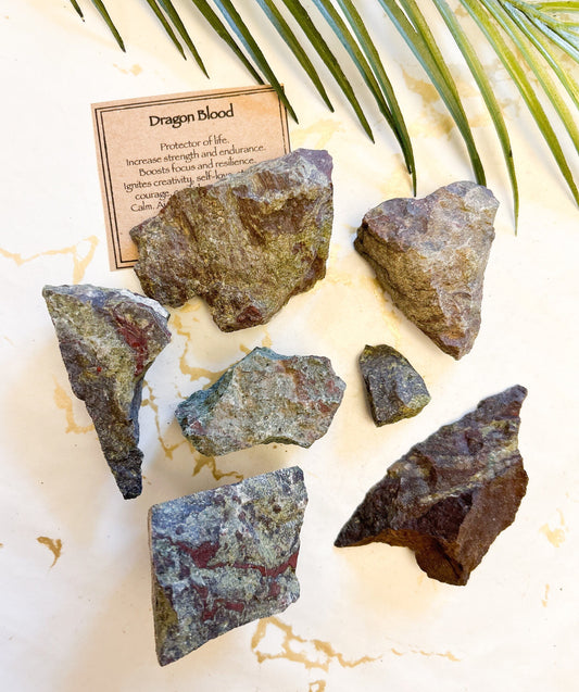 Dragon Blood Crystal - Strength, Endurance & Resilience
