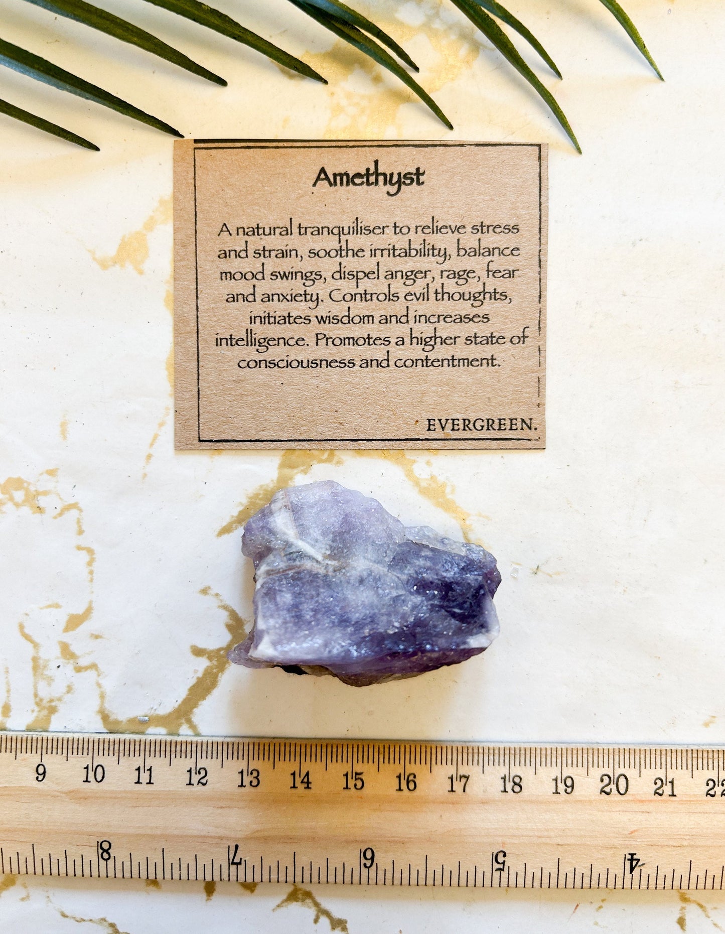 Raw / Rough Amethyst Crystal - Wisdom, Intelligence & Balance
