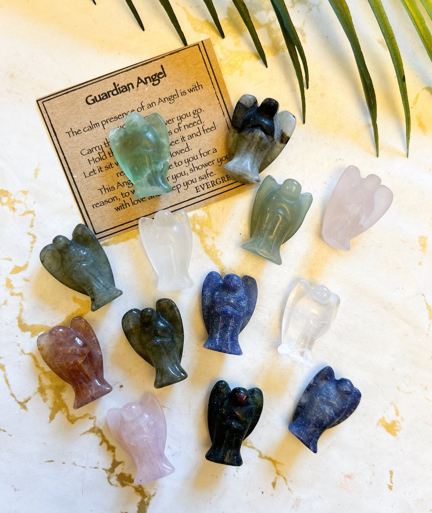 Crystal Guardian Angel 30mm - Wide Variety Available!