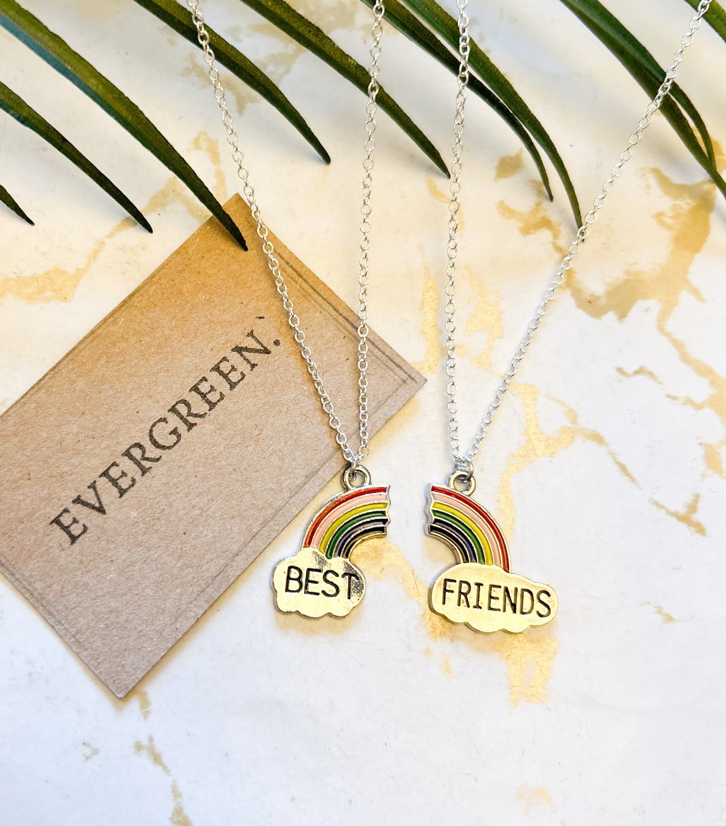 Best Friend Rainbow Pendant / Charm - Variety Of Chains Available!