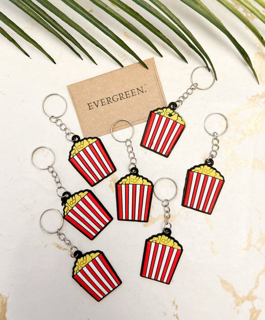 Popcorn / Movie / Cinema / Film /Snack Keychain