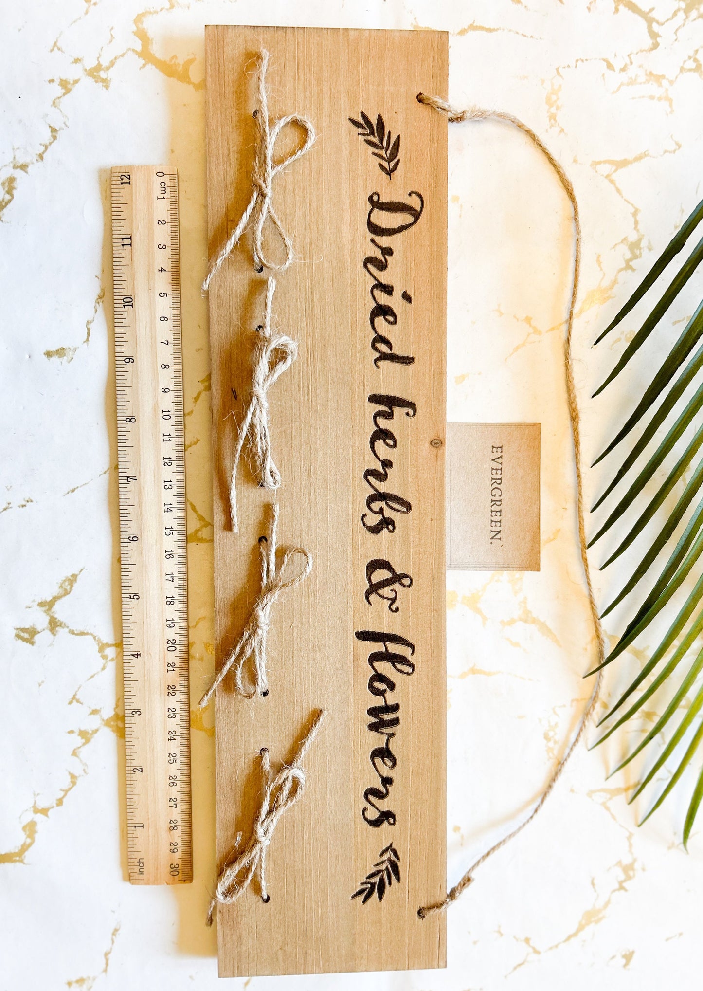 Wooden Herb & Flower Drying Rack