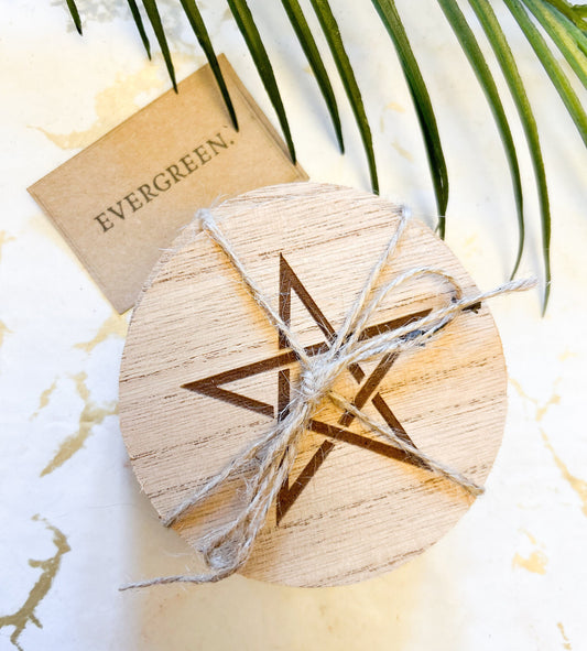 Pentagram Coasters - Set Of 4