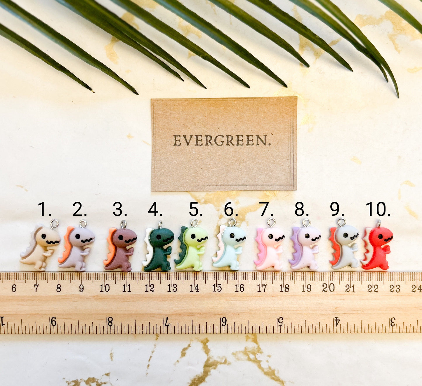 Dinosaur Pendant / Charm - Wide Variety Of Colours Available!