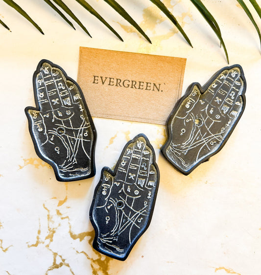 Resin Palmistry Hand Trinket / Jewellery Dish