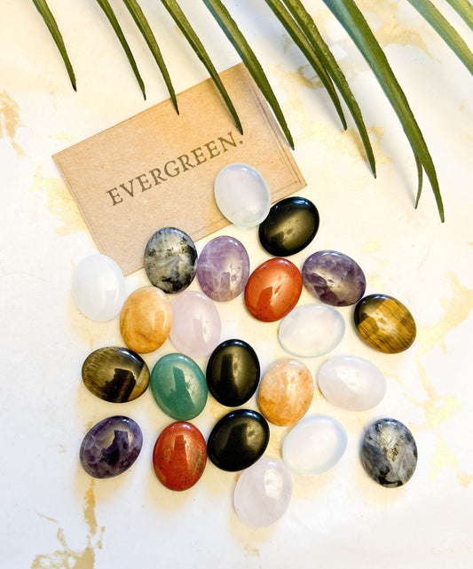Crystal Button / Pebble / Cabochon - Wide Variety Available!