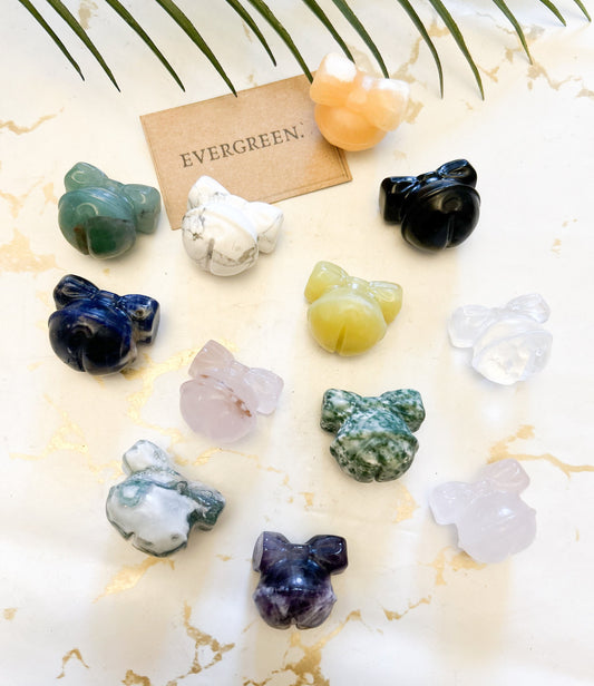 Crystal Bells & Bow - Christmas / Wedding / Celebration / Birthday / Anniversary / Proposal / Birth