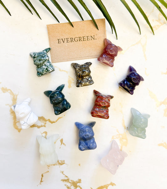 Crystal Pikachu / Pokemon Carving - Wide Variety Available!