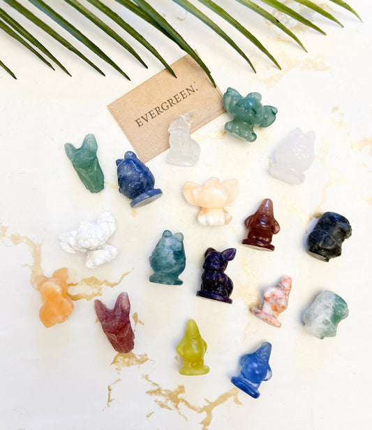 Crystal Bat / Gremlin / SpongeBob / Minion / Pokemon Character Carving - Wide Variety Available!